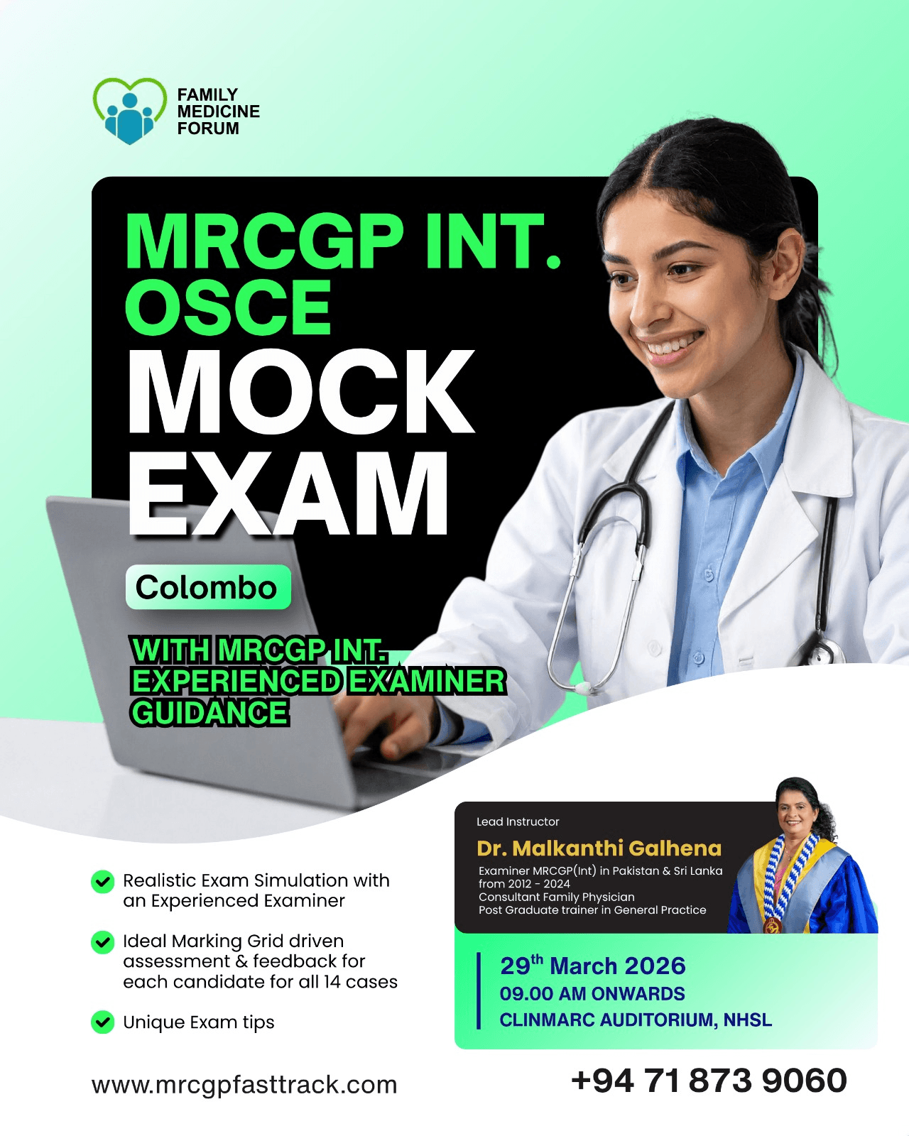 MRCGP INT. OSCE Mock Exam